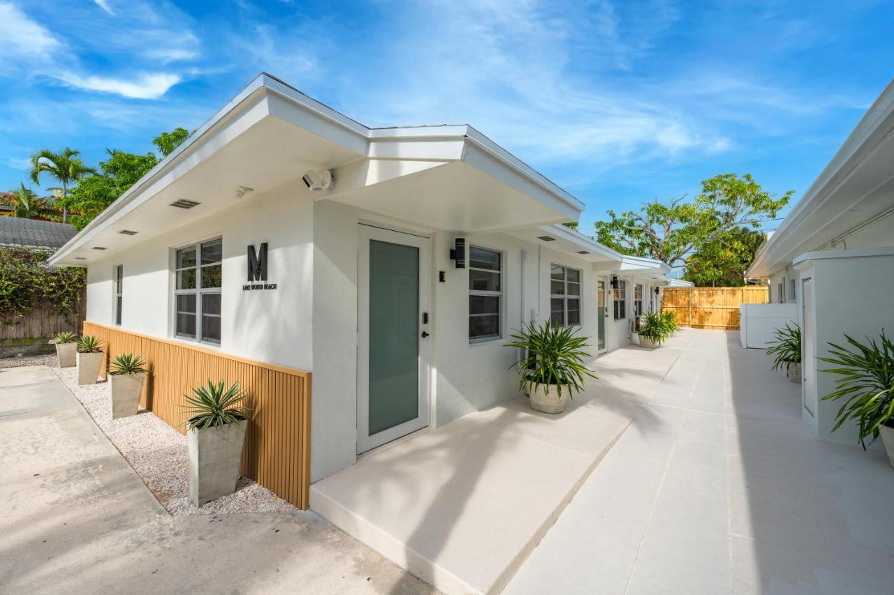 M Lake Worth Beach - Modern Villas Near West Palm Beach, Chic Retro Vibes, King Bed, Cozy Backyard, Bbq, Workspace, High-Speed Internet, Free Parking, 5 Minutes To Downtown & Beach Exteriör bild