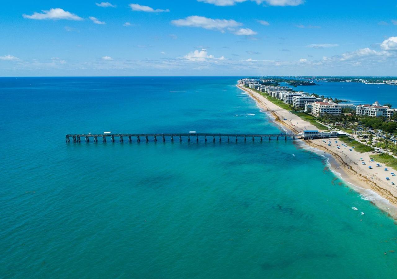 M Lake Worth Beach - Modern Villas Near West Palm Beach, Chic Retro Vibes, King Bed, Cozy Backyard, Bbq, Workspace, High-Speed Internet, Free Parking, 5 Minutes To Downtown & Beach Exteriör bild