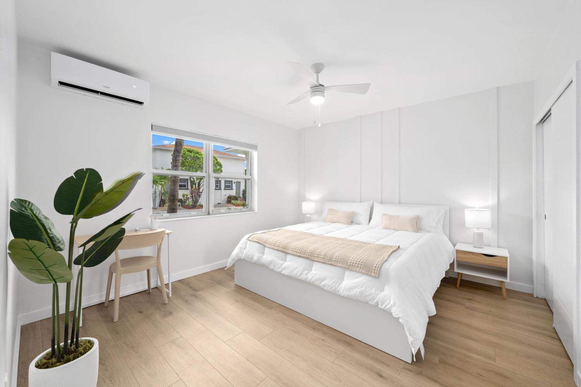 M Lake Worth Beach - Modern Villas Near West Palm Beach, Chic Retro Vibes, King Bed, Cozy Backyard, Bbq, Workspace, High-Speed Internet, Free Parking, 5 Minutes To Downtown & Beach Exteriör bild